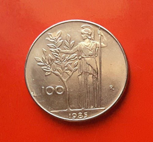 100 lire 1985 - 100, del