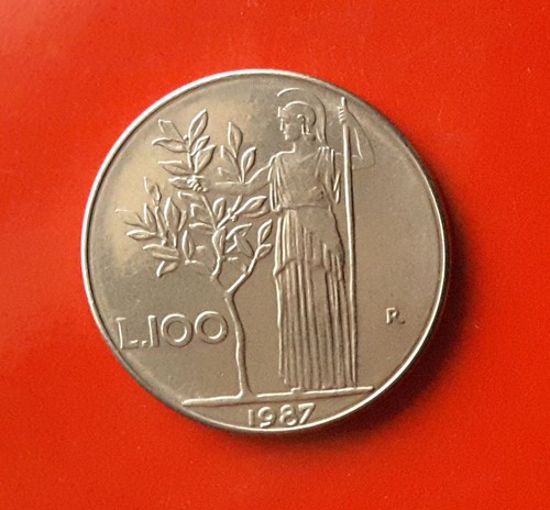 100 lire 1987 variante - lire, a