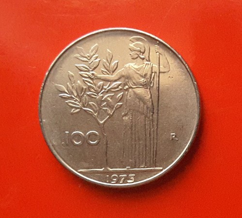 100 lire 1975 errore - -, l