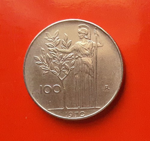 100 lire 1970 errore l - 100,