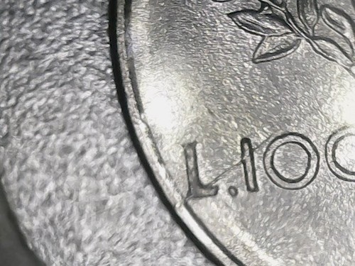 100 lire 1992 errore - lire,