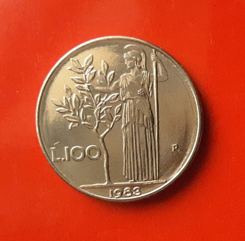 100 lire 1983 errore barra - 1983,