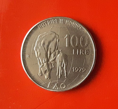 100 lire 1979 fao errore - 100,