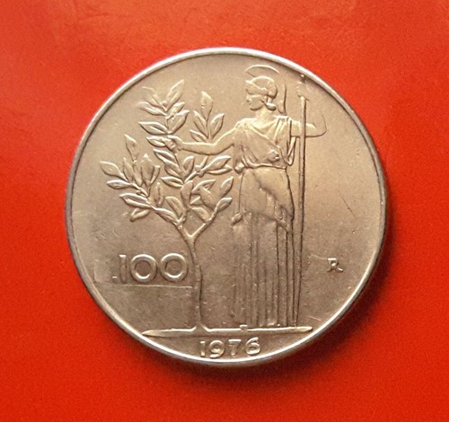 100 lire 1976 - l, del