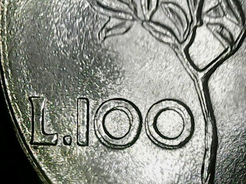 100 lire 1988 errore - 100,