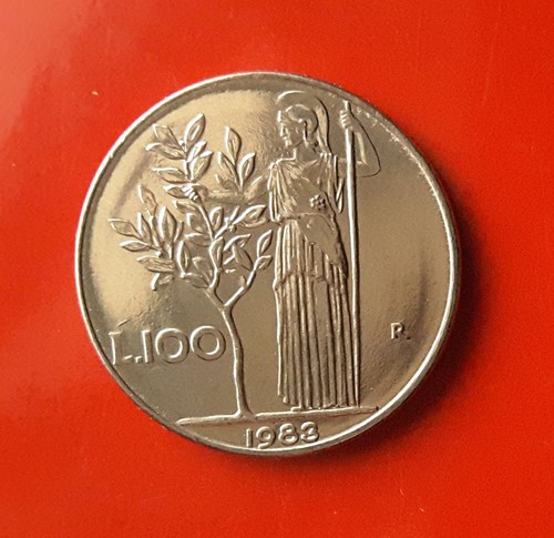 100 lire 1983 errore - 100,