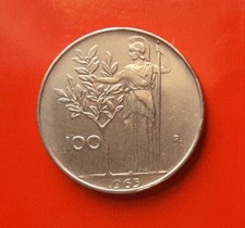 100 LIRE 1965 ERRORE - L DEL