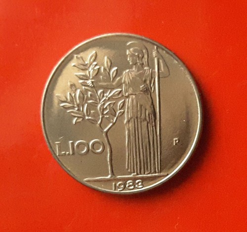 100 lire 1983 errore barra - lire,