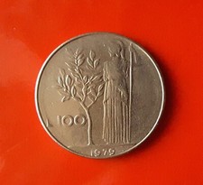 100 LIRE 1979 ERRORE - SENZA