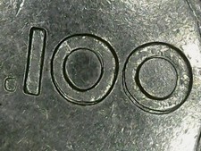 100 LIRE 1979 ERRORE -