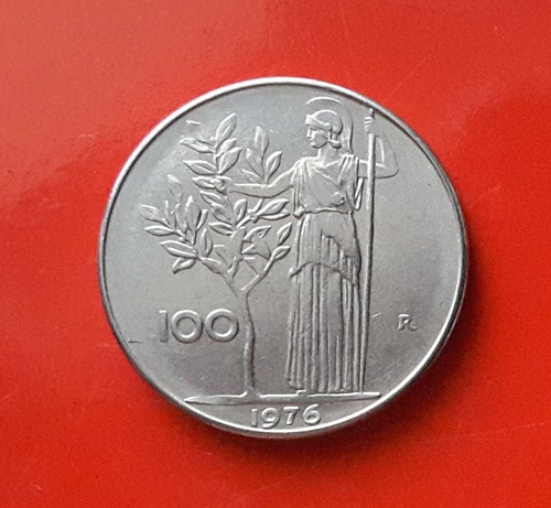 100 lire 1976 errore - -, l