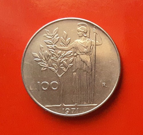 100 lire 1971 errore l - lire,