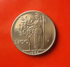 100 LIRE 1983 ERRORE - BARRA