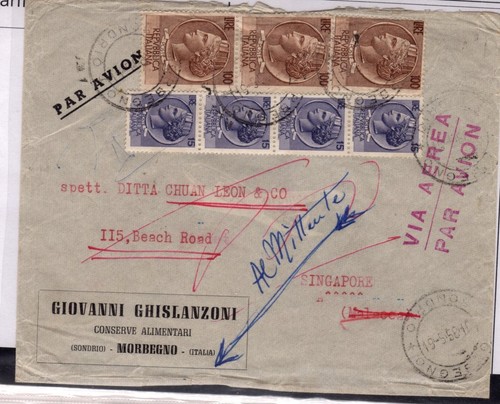 Storia postale lettera - , posta