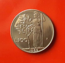 100 LIRE 1983 ERRORE - BARRA