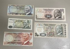 Turchia 1970 Lotto di 5