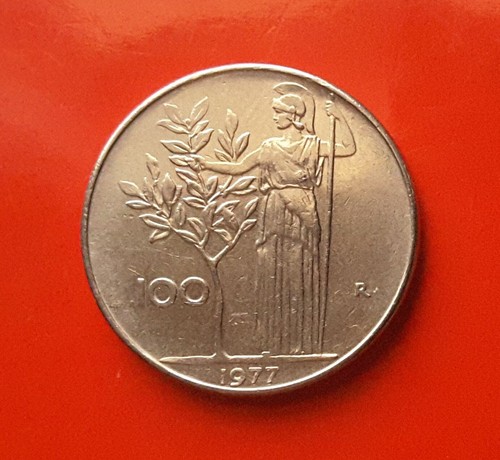 100 lire 1977 - errore,