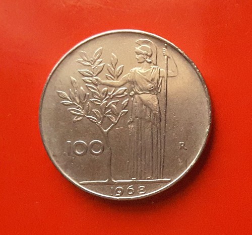 100 lire 1968 errore - 100, l