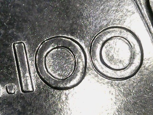 100 lire 1986 errore - lire,