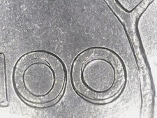 100 LIRE 1976 ERRORE -