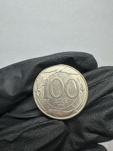 Moneta italia 100 - italia, 1998