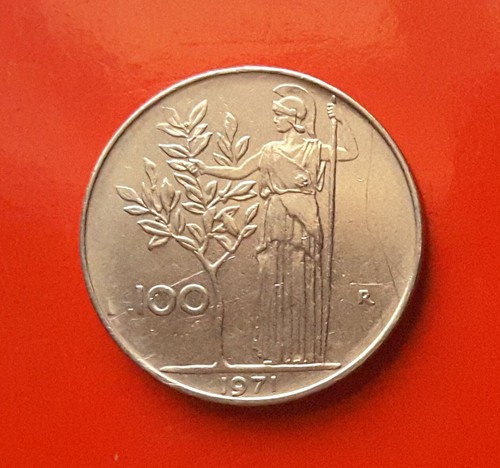 100 lire 1971 errore - -, del