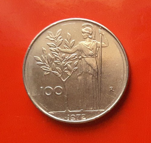 100 lire 1972 errore - 100,