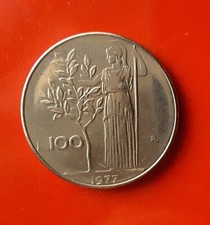 100 LIRE 1977 ERRORE - LETTERA